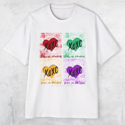 Love in Shades T-Shirt - Unisex Oversized Premium Heavy Tee